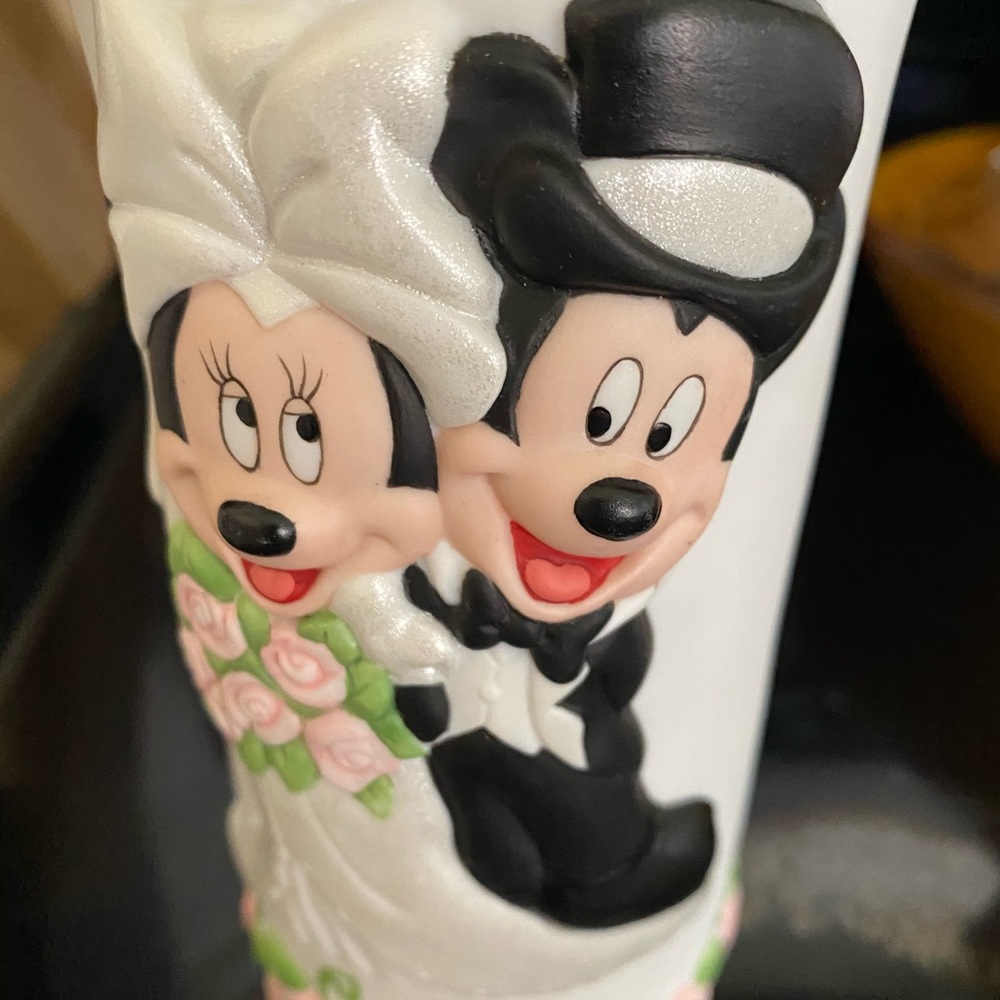 Mickey and Minnie Vase